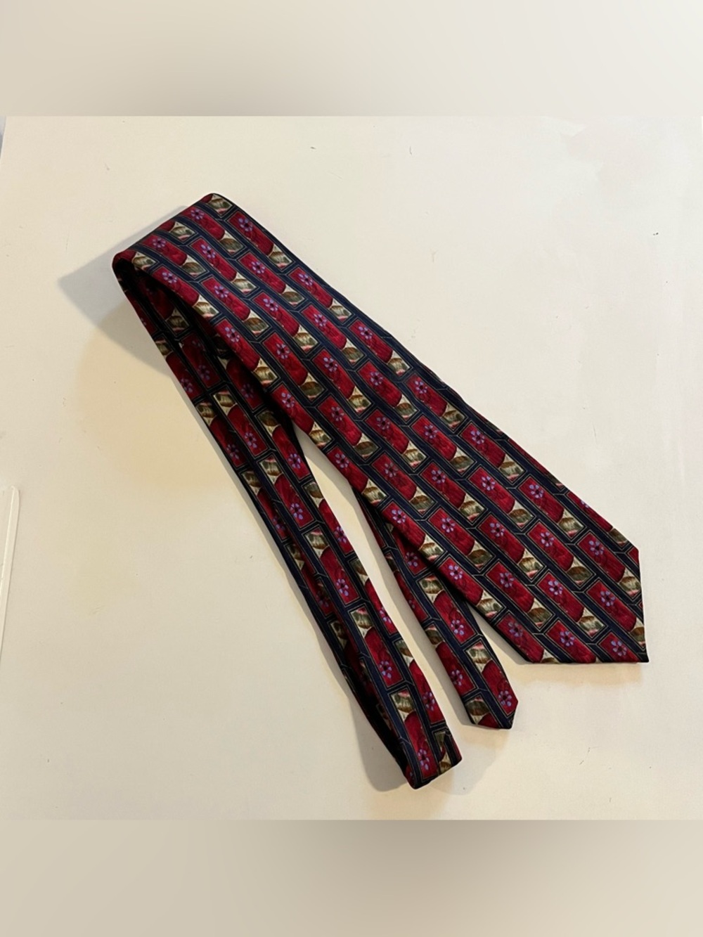 J Garcia 100% Silk Tie Stonehenge Collection Made in USA